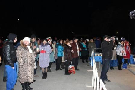 В новогоднюю ночь